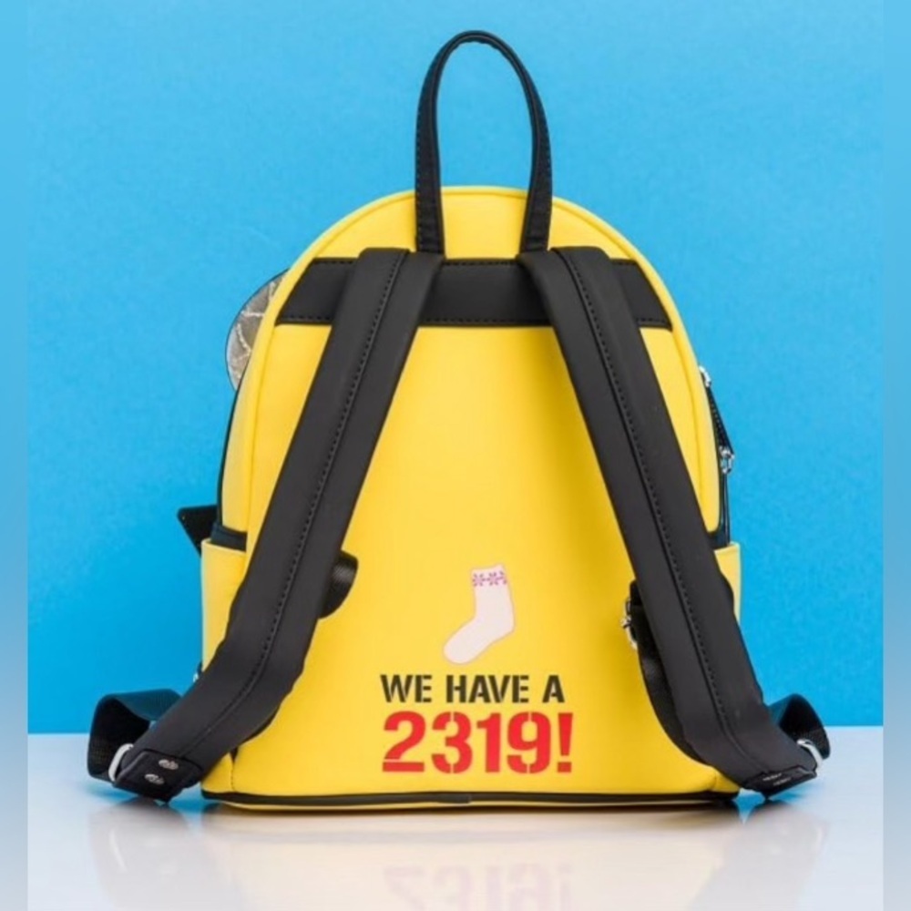 Loungefly CDA Monsters Inc Pixar Cosplay Mini Backpack, Yellow NWT​​ - Picture 5 of 7